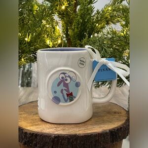 ✨ Brand NEW Rae Dunn Disney Pixar Inside Out 2 RISK IS OVER RATED Mug feat. Fear